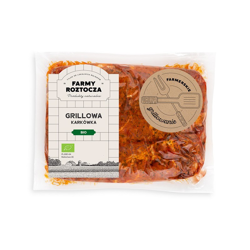 KARKÓWKA W MARYNACIE NA GRILLA SUROWA BIO (około 0,30 kg) - FARMY ROZTOCZA (NA ZAMÓWIENIE) (PRODUKT SEZONOWY)