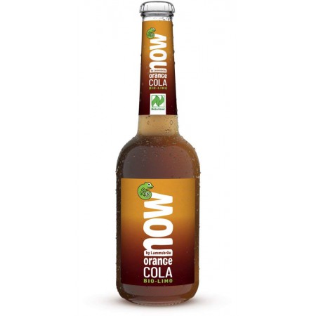 ORANGE COLA (Z GUARANĄ) BIO 330 ml - NOW