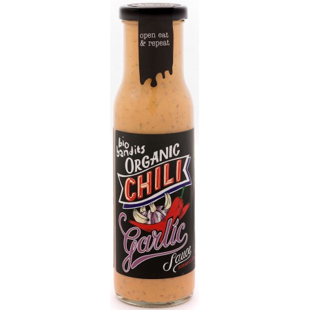 SOS CHILI Z CZOSNKIEM BIO 250 ml - BIO BANDITS