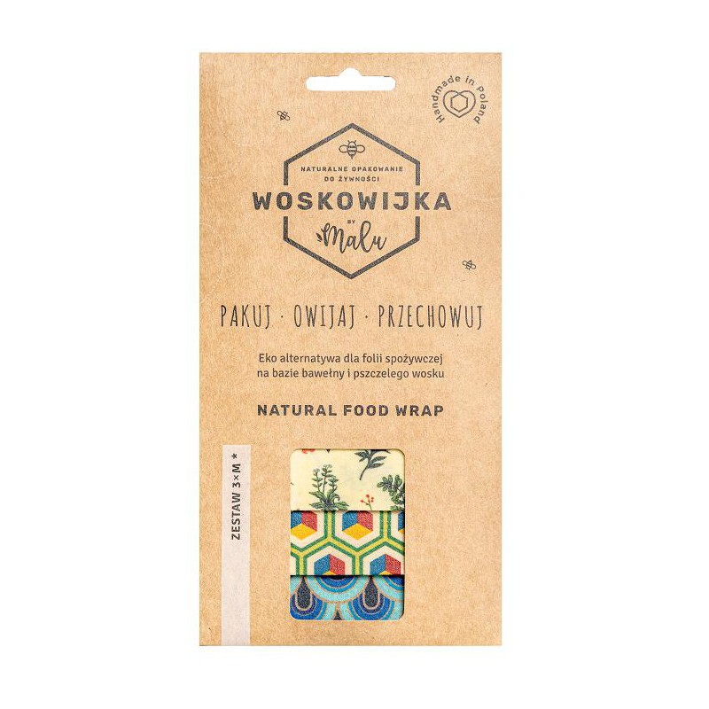 WOSKOWIJKA ROZMIAR M 3 szt. - MALU