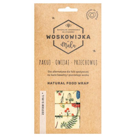 WOSKOWIJKI ZESTAW ROZMIAR S + M + L - MALU