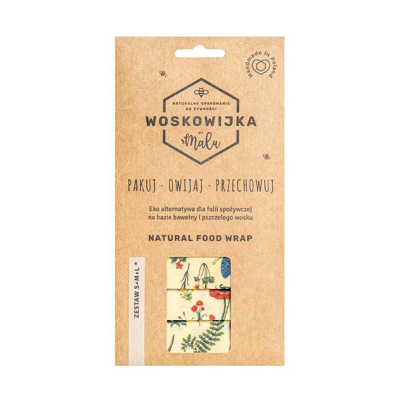 WOSKOWIJKI ZESTAW ROZMIAR S + M + L - MALU
