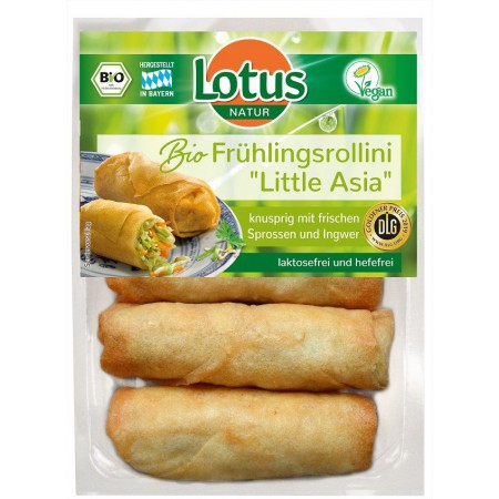 SAJGONKI WARZYWNE Z TOFU I ANANASEM BIO 200 g - LOTUS