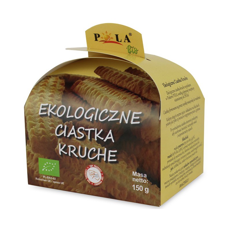 CIASTKA KRUCHE BIO 150 g - POLA