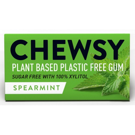 GUMA DO ŻUCIA Z KSYLITOLEM O SMAKU MIĘTOWYM 15 g - CHEWSY