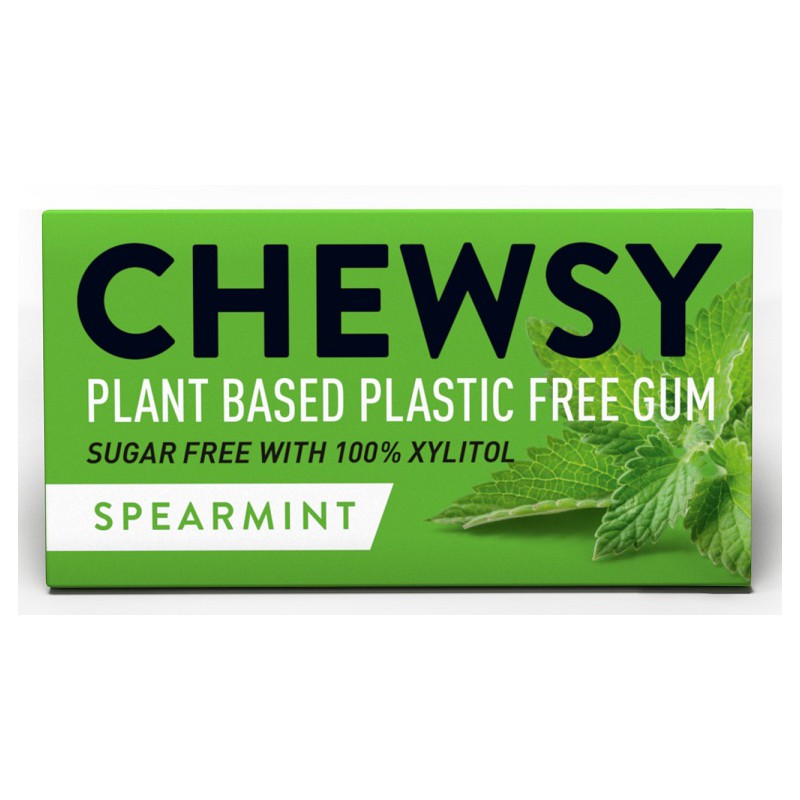 GUMA DO ŻUCIA Z KSYLITOLEM O SMAKU MIĘTOWYM 15 g - CHEWSY