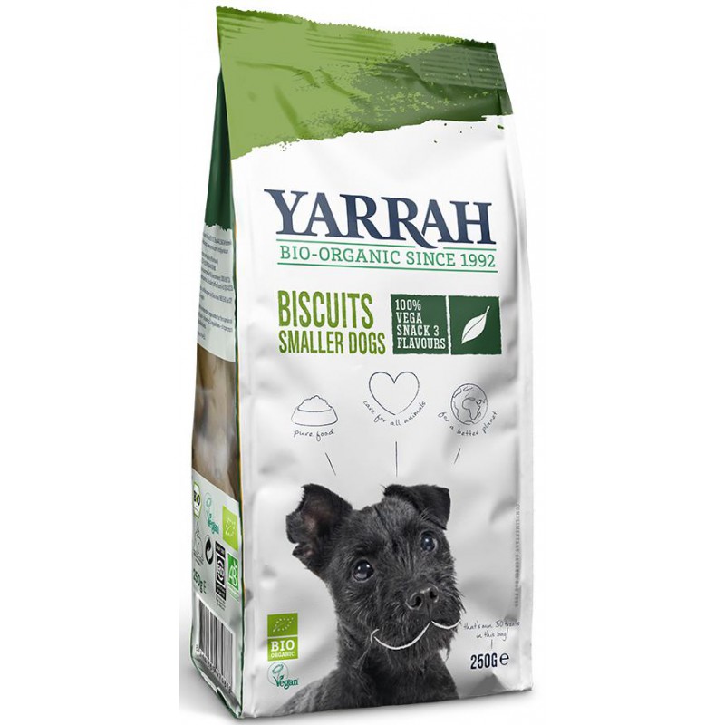 (DLA PSA MAŁEJ RASY) CIASTKA ZBOŻOWE BIO 250 g - YARRAH
