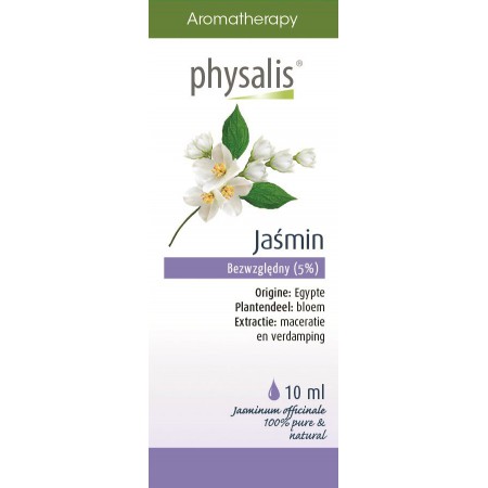 OLEJEK JAŚMIN WIELKOKWIATOWY ABSOLUT (JASMIJN) 10 ml - PHYSALIS