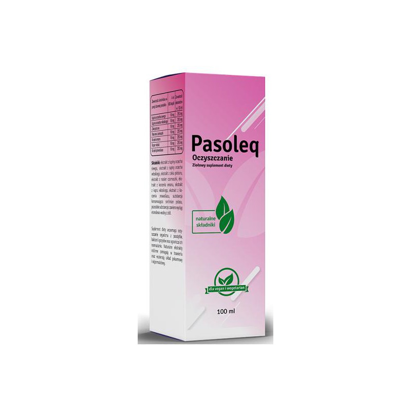 SUPLEMENT DIETY OCZYSZCZANIE 100 ml - PASOLEQ