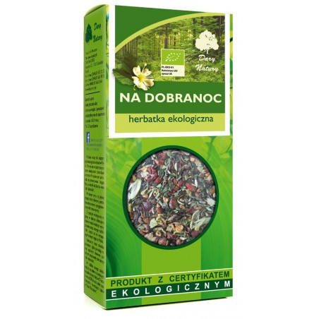 HERBATKA NA DOBRANOC BIO 50 g - DARY NATURY