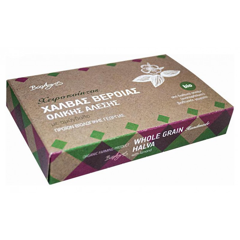 CHAŁWA SEZAMOWA Z MIGDAŁAMI BIO 200 g - BIOAGROS