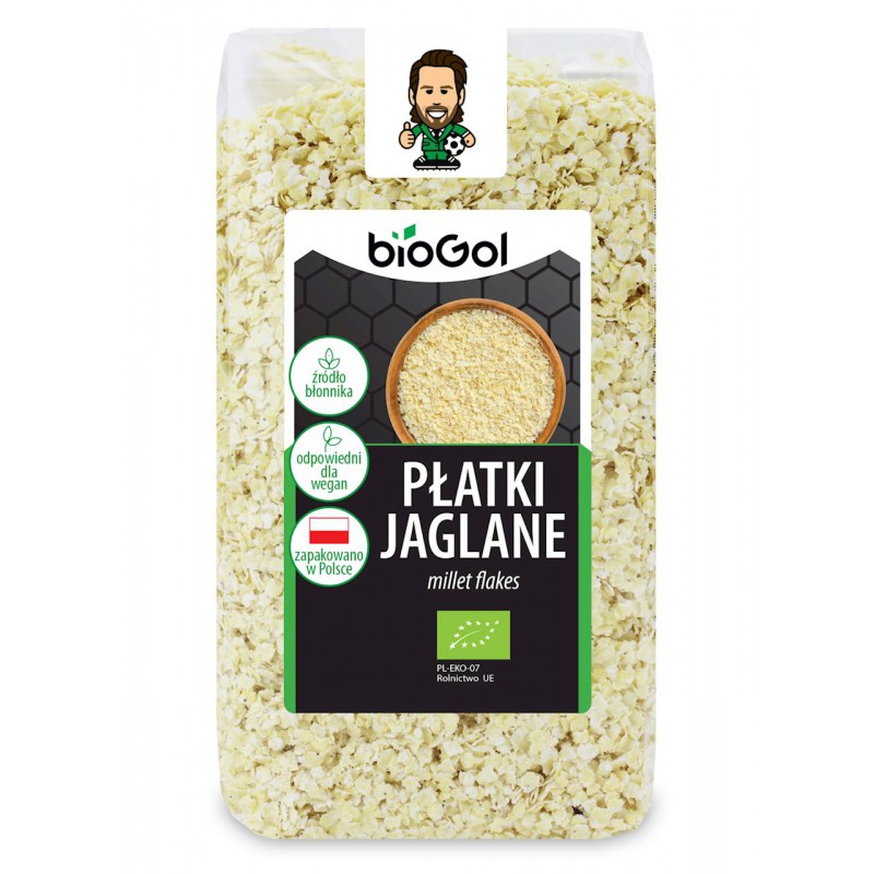 PŁATKI JAGLANE BIO 300 g - BIOGOL