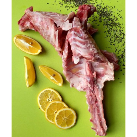 PORCJA ROSOŁOWA Z KRÓLIKA SUROWA (około 0,60 kg) - AMCIU (NA ZAMÓWIENIE)