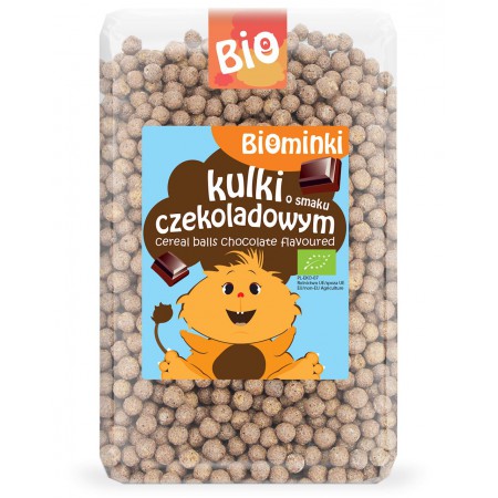 KULKI O SMAKU CZEKOLADOWYM BIO 500 g - BIOMINKI