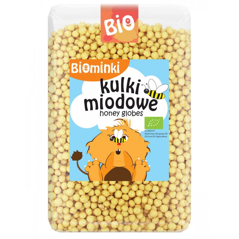 KULKI MIODOWE BIO 500 g - BIOMINKI