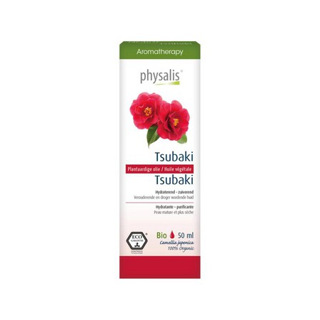 OLEJEK DO TWARZY I CIAŁA KAMELIA JAPOŃSKA (TSUBAKI) ECO 50 ml - PHYSALIS
