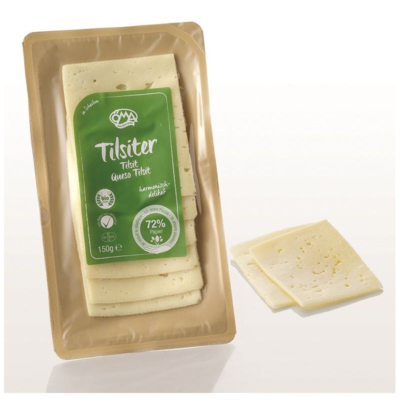 SER TYLŻYCKI PLASTRY BIO (45 % TŁUSZCZU W SUCHEJ MASIE) 150 g - OMA