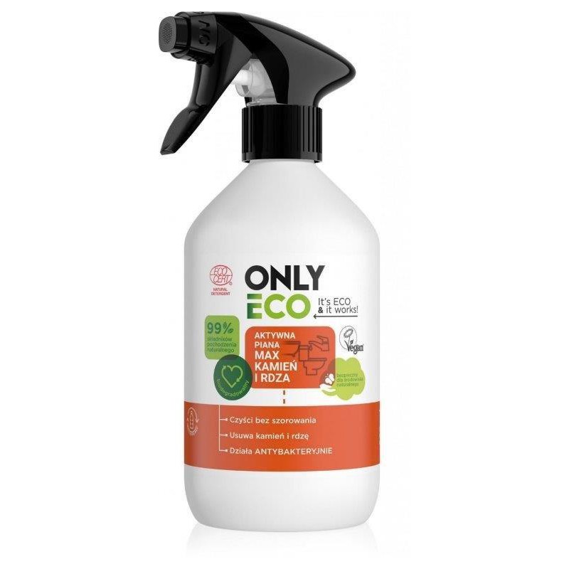 SPRAY DO CZYSZCZENIA KAMIEŃ I RDZA AKTYWNA PIANA 500 ml - ONLY ECO