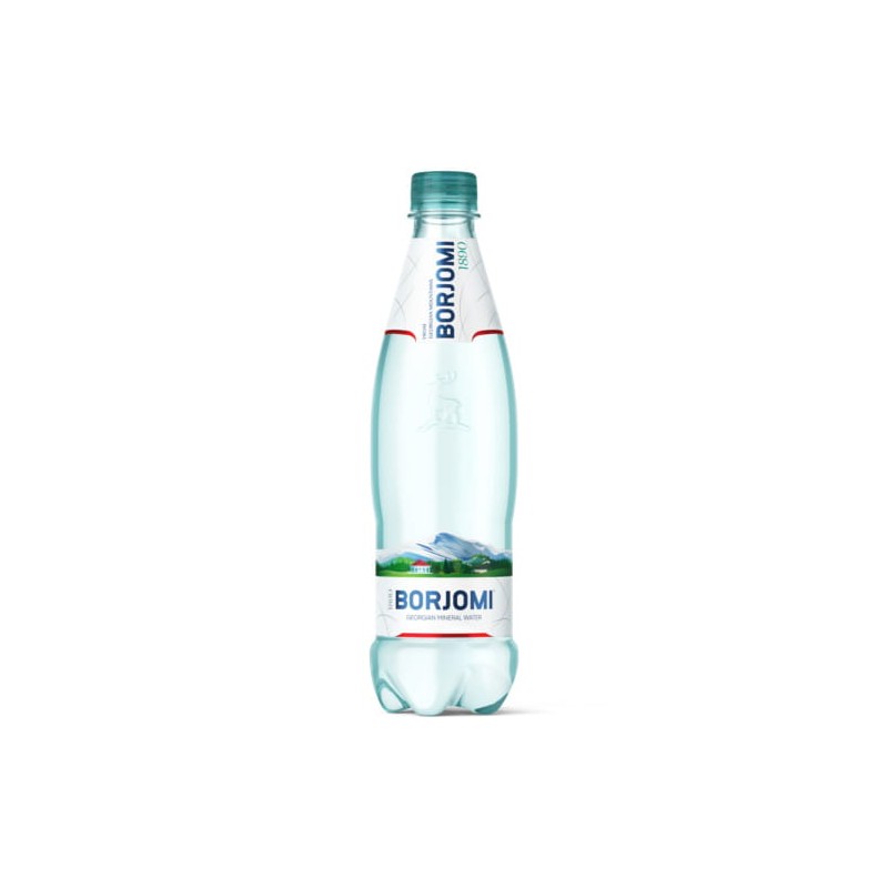 WODA MINERALNA GAZOWANA 500 ml - BORJOMI