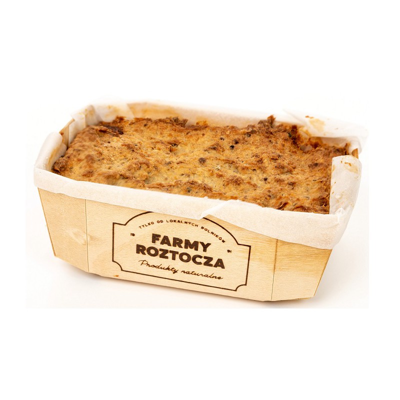 PASZTET ZAGRODOWY BIO (około 0,40 kg) - FARMY ROZTOCZA (NA ZAMÓWIENIE)