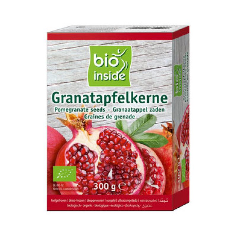 GRANAT PESTKI MROŻONE BEZGLUTENOWE BIO 300 g - BIO INSIDE