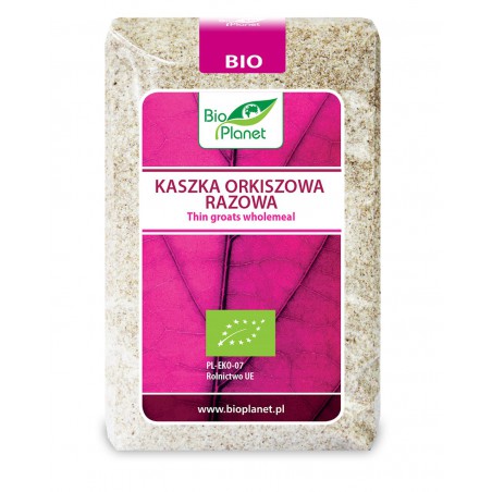 KASZKA ORKISZOWA RAZOWA BIO 400 g - BIO PLANET