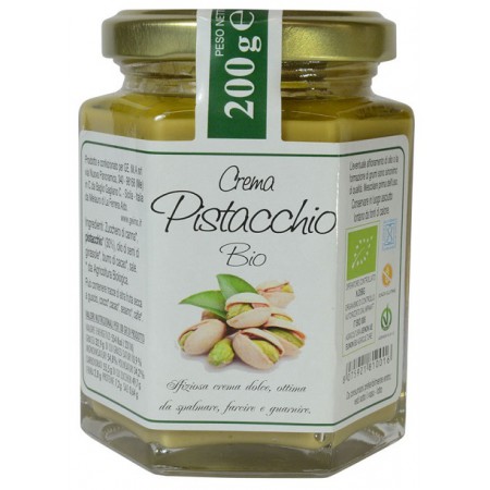 KREM Z PISTACJI SOLONY BEZGLUTENOWY BIO 200 g - ANEMOS