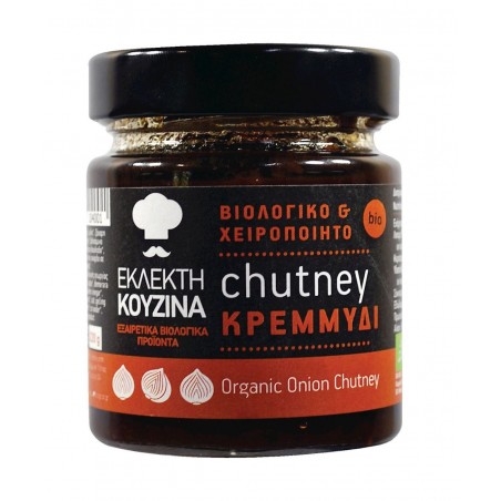 CHUTNEY Z CEBULI Z JABŁKIEM BIO 220 g - BIOAGROS