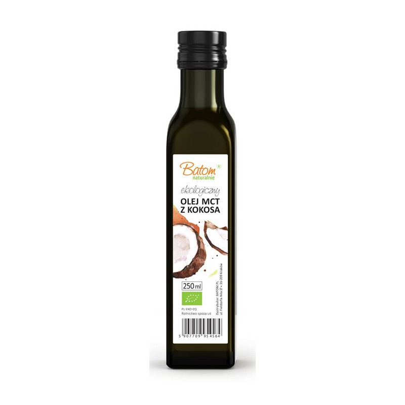 OLEJ MCT Z KOKOSA BIO 250 ml - BATOM