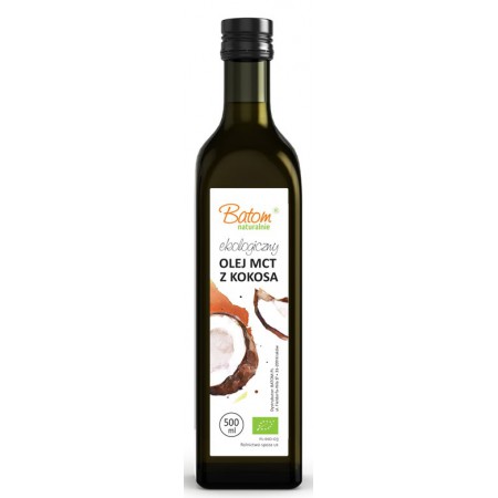 OLEJ MCT Z KOKOSA BIO 500 ml - BATOM