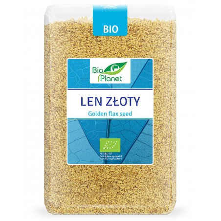 LEN ZŁOTY BIO 2 kg - BIO PLANET