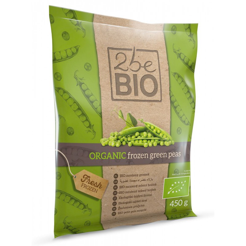 GROSZEK MROŻONY BIO 450 g - 2beBIO