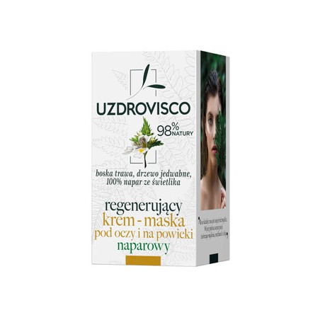 KREM - MASKA POD OCZY I NA POWIEKI REGENERUJĄCY NAPAROWY 25 ml - UZDROVISCO