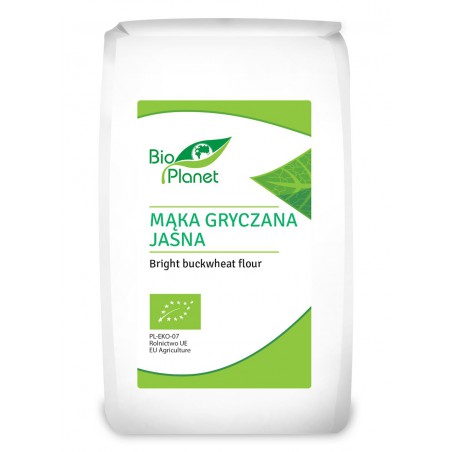 MĄKA GRYCZANA JASNA BIO 500 g - BIO PLANET