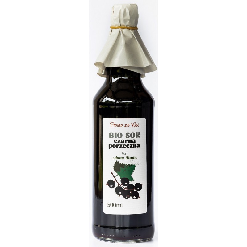 SOK Z CZARNEJ PORZECZKI NFC BIO 500 ml - PROSTO ZE WSI