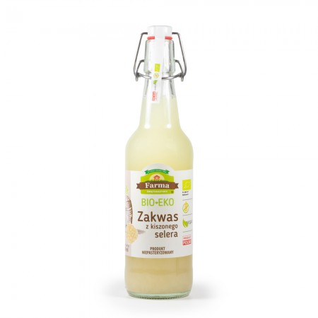 ZAKWAS Z SELERA KISZONEGO BEZGLUTENOWY BIO 500 ml - FARMA ŚWIĘTOKRZYSKA