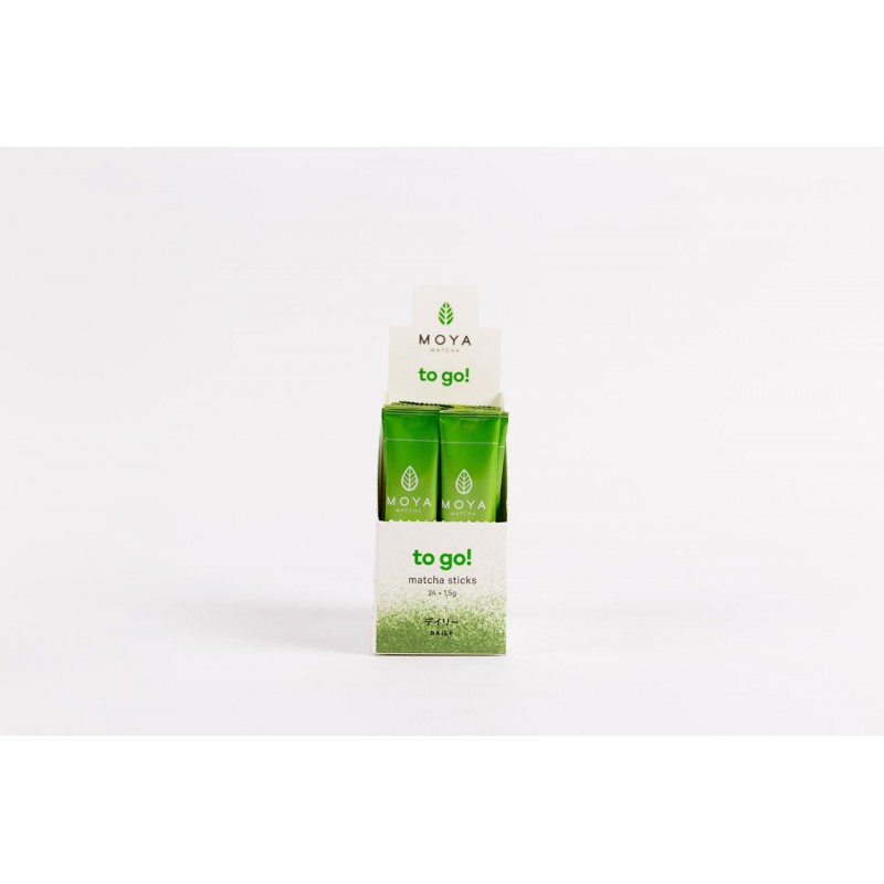 HERBATA ZIELONA MATCHA W SASZETKACH BIO (24 x 1,5 g) 36 g - MOYA MATCHA