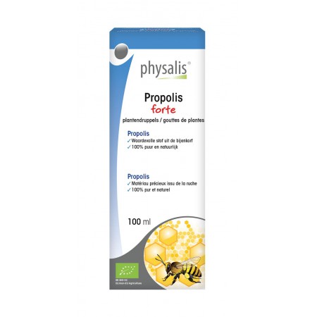 PROPOLIS FORTE EKSTRAKT W KROPLACH BIO 100 ml - PHYSALIS