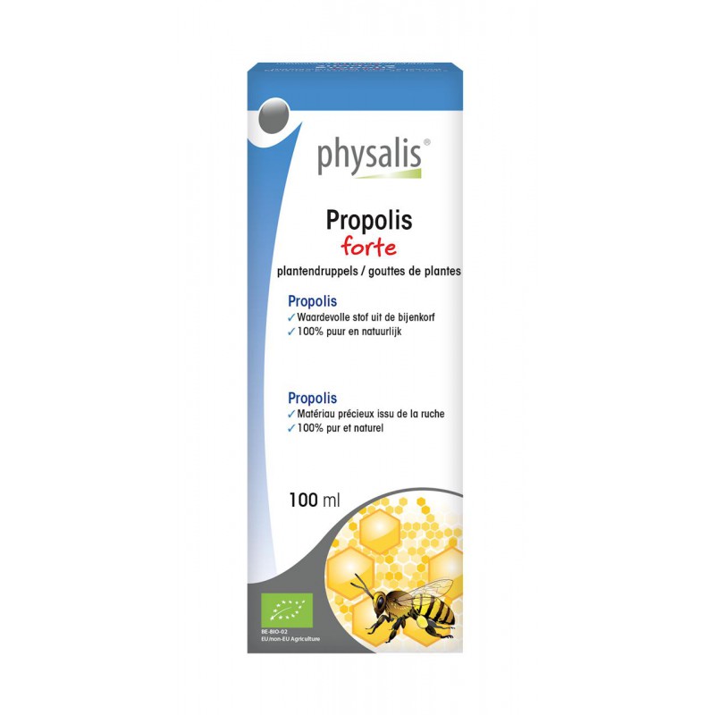 PROPOLIS FORTE EKSTRAKT W KROPLACH BIO 100 ml - PHYSALIS
