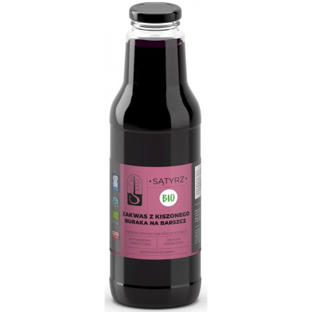 ZAKWAS Z BURAKÓW KISZONYCH BIO 700 ml - SĄTYRZ