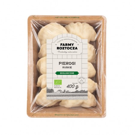 PIEROGI RUSKIE BIO 400 g - FARMY ROZTOCZA (NA ZAMÓWIENIE)