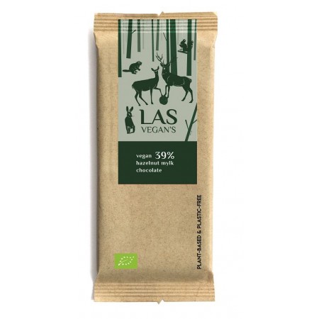 TABLICZKA CZEKOLADOWO - ORZECHOWA BIO 50 g - LAS VEGAN'S