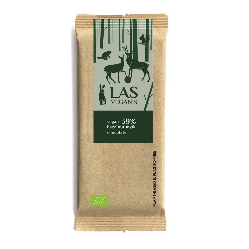 TABLICZKA CZEKOLADOWO - ORZECHOWA BIO 50 g - LAS VEGAN'S