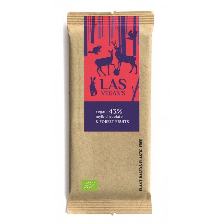 TABLICZKA CZEKOLADOWO - OWOCOWA BIO 50 g - LAS VEGAN'S
