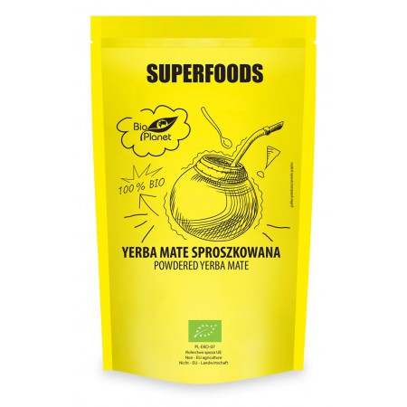 YERBA MATE SPROSZKOWANA BIO 150 g - BIO PLANET