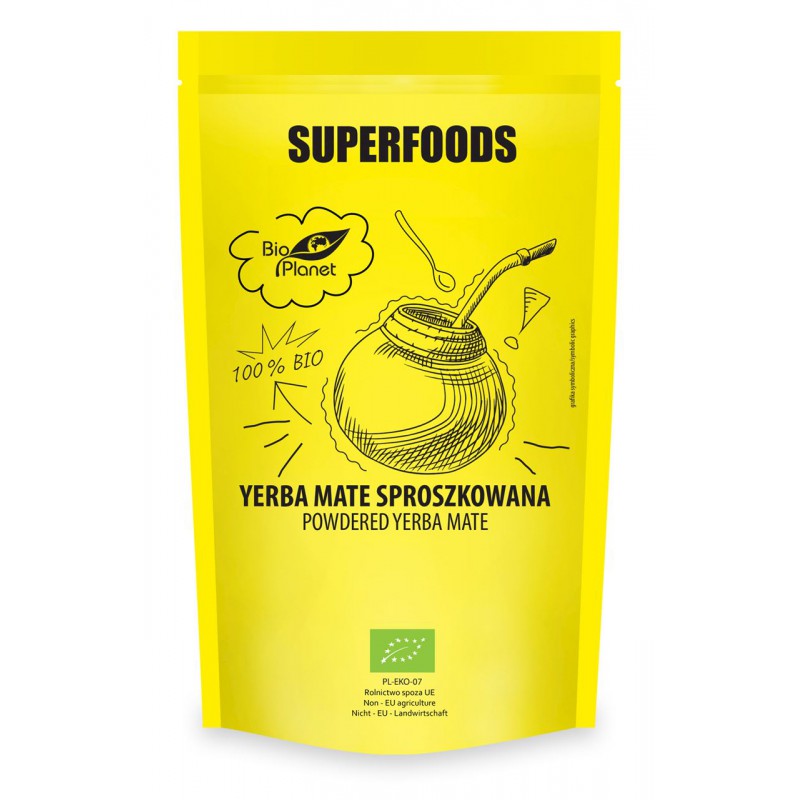 YERBA MATE SPROSZKOWANA BIO 150 g - BIO PLANET