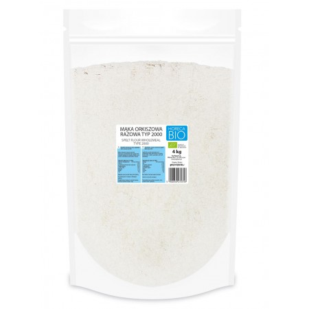MĄKA ORKISZOWA RAZOWA TYP 2000 BIO 4 kg - HORECA