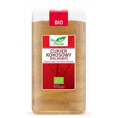 CUKIER KOKOSOWY (PALMOWY) BIO 500 g - BIO PLANET