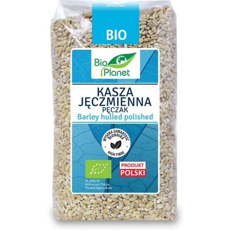 KASZA JĘCZMIENNA PĘCZAK BIO 500 g - BIO PLANET