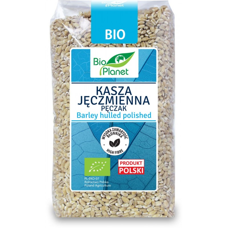 KASZA JĘCZMIENNA PĘCZAK BIO 500 g - BIO PLANET
